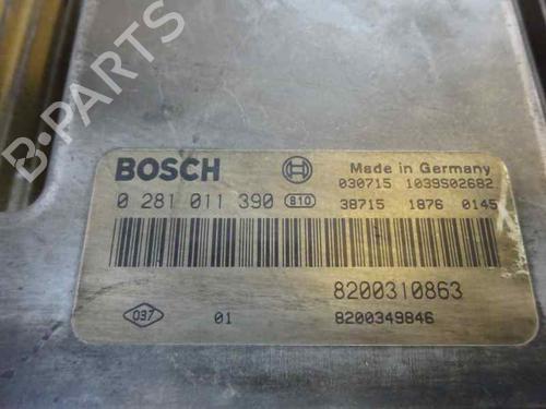 Calculateur moteur (ecu) RENAULT GRAND SCÉNIC II (JM0/1_) 1.9 dCi (JM0G, JM12, JM1G, JM2C) (120 hp) 1865838