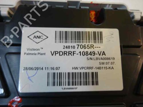 Kombinert Instrument RENAULT CAPTUR I (J5_, H5_) 1.5 dCi 90 (J5N4, J5M5, J5MW, J5M6, J5AL, J5AJ) | BP2686254C47