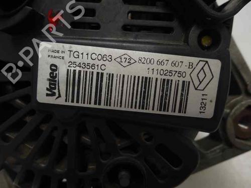 Generator DACIA DUSTER (HS_) 1.6 16V (105 hp) 7843321