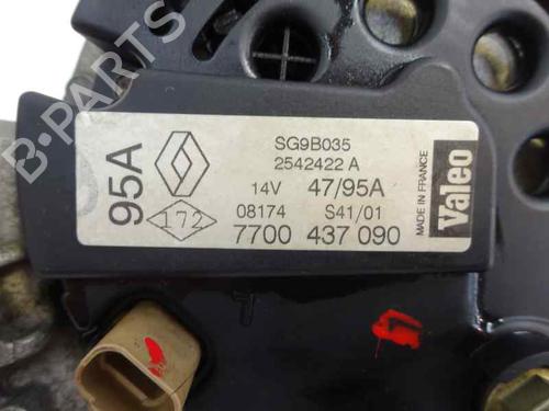 Generator RENAULT CLIO II (BB_, CB_) 1.2 16V (BB05, BB0W, BB11, BB27, BB2T, BB2U, BB2V, CB05,... (75 hp) 4706560