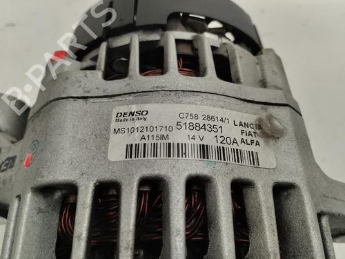 Generator JEEP RENEGADE VAN (BU, B1) 1.6 MultiJet (120 hp) 16730486