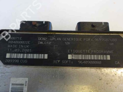Motorstyringsenhed PEUGEOT 306 Hatchback (7A, 7C, N3, N5) 1.9 D (69 hp) 2696992