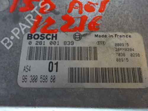 Motorstyringsenhet CITROËN SAXO (S0, S1) 1.5 D (57 hp) 1666717