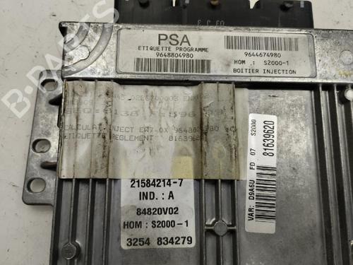 Used Engine control unit (ECU) PEUGEOT 406 (8B) 1.8 16V (116 hp) 18046842