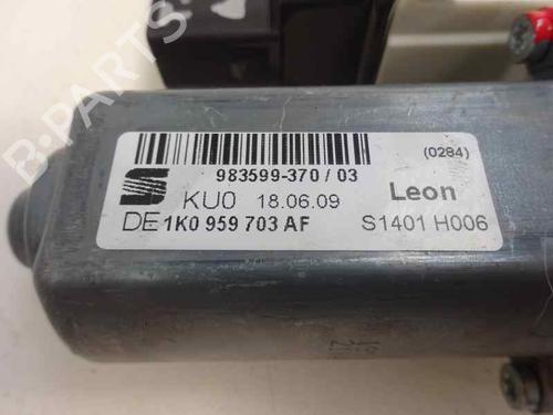 Used Left rear window motor SEAT LEON (1P1) 1.4 TSI (125 hp) 3185032