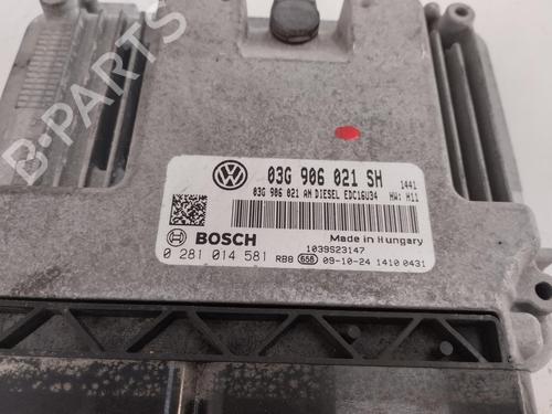 Engine control unit (ECU) SEAT LEON (1P1) 1.9 TDI | BP13378127M57 