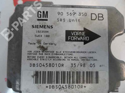 ECU airbags OPEL VECTRA B (J96) 2.0 DTI 16V (F19) | BP353871M53 