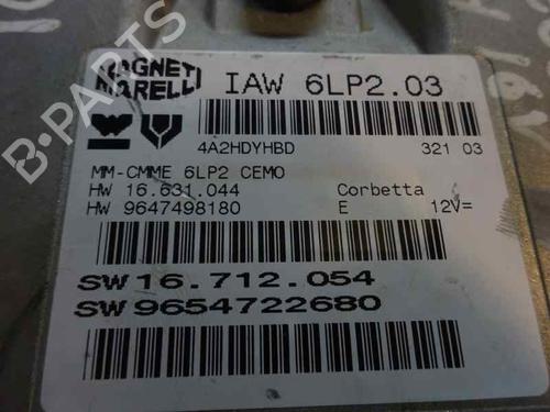 Engine control unit (ECU) PEUGEOT 206 Hatchback (2A/C) | BP2293633M57