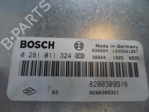 Motorstyringsenhed RENAULT LAGUNA II (BG0/1_) 1.9 dCi (BG08, BG0G) (120 hp) 317302