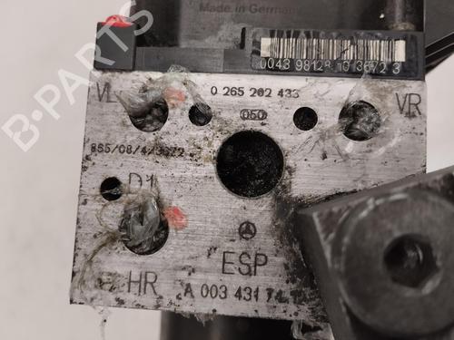 ABS pump MERCEDES-BENZ A-CLASS (W168) A 160 (168.033, 168.133) | BP13300651M43 