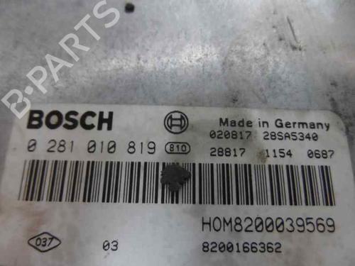 Used Engine control unit (ECU) RENAULT MEGANE I Classic (LA0/1_) 1.9 dCi (LA05, LA1F) (102 hp) 201523