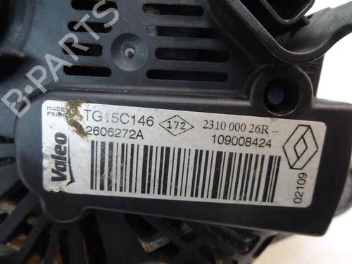 Generator RENAULT MEGANE III Hatchback (BZ0/1_, B3_) 1.5 dCi (106 hp) 9972711