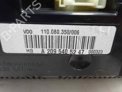 Instrument cluster MERCEDES-BENZ CLK (C209) CLK 320 CDI (209.320) | BP7304068C47