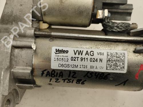 Starter SKODA FABIA II (542) | BP12471498M8