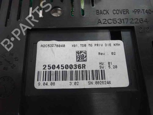 Used Instrument cluster Instrument cluster RENAULT LAGUNA III Grandtour (KT0/1) 2.0 dCi (KT01, KT08, KT09, KT0K, KT12, KT1D, KT1W) (150 hp) 4026008 4026008