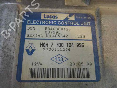 Engine control unit (ECU) RENAULT KANGOO (KC0/1_) D 65 1.9 (KC0E, KC02, KC0J, KC0N) | BP1866149M57
