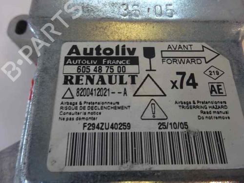 Kollisjonspute styreenhet RENAULT LAGUNA II (BG0/1_) 1.9 dCi (BG1A, BG1V) (130 hp) 2516913