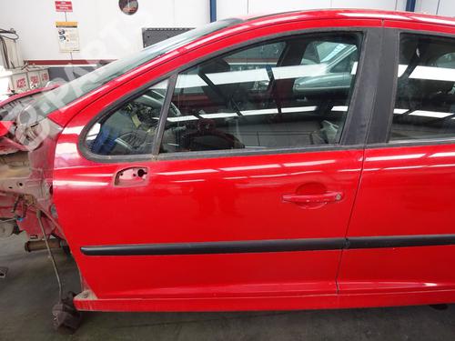 Used Left front door Left front door PEUGEOT 207 (WA_, WC_) 1.4 HDi (68 hp) 10496851 10496851