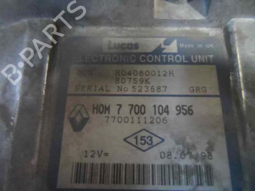 Engine control unit (ECU) RENAULT KANGOO (KC0/1_) D 65 1.9 (KC0E, KC02, KC0J, KC0N) | BP199329M57 - Image 2