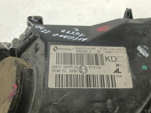Right headlight RENAULT MEGANE III Hatchback (BZ0/1_, B3_) 1.2 TCe (BZ2B, BZ11) | BP35743393C29 - Image 3