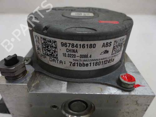 Used ABS pump CITROËN C3 II (SC_) 1.4 HDi 70 (SC8HZC, SC8HR0, SC8HP4) (68 hp) 3408474