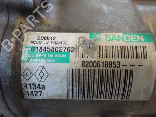 Used AC compressor AC compressor RENAULT CLIO II (BB_, CB_) 1.2 16V (BB05, BB0W, BB11, BB27, BB2T, BB2U, BB2V, CB05,... (75 hp) 1866261 1866261