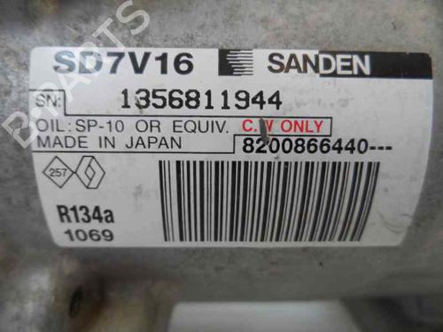 Compressor A/C DACIA SANDERO 1.5 dCi (68 hp) 355025