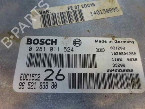Motorstyringsenhet CITROËN C5 I (DC_) 2.0 HDi (DCRHZB, DCRHZE) (109 hp) 1207667