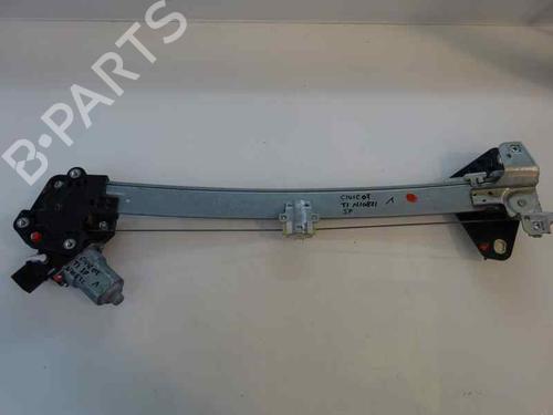 Used Rear left window mechanism HONDA CIVIC VIII Hatchback (FN, FK) 2.2 CTDi (FK3) (140 hp) 1150313