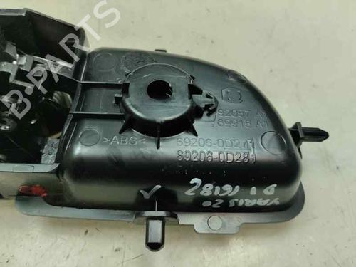 Used Front left interior door handle TOYOTA YARIS (_P13_) 1.0 (KSP130_, KSP130) (69 hp) 30540286
