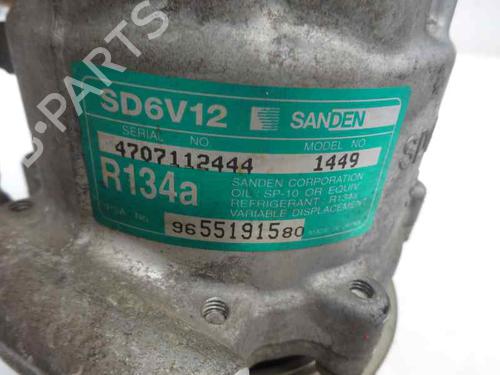 Used AC compressor PEUGEOT 307 (3A/C) 1.6 HDi 110 (109 hp) 9856850