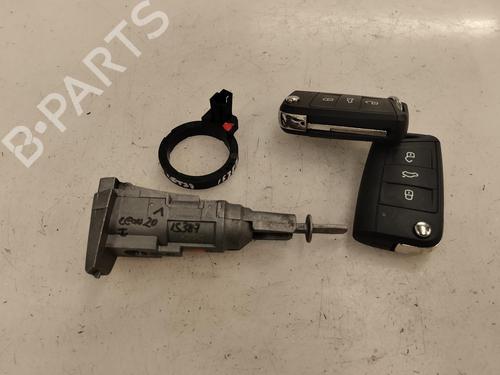Used Ignition barrel SEAT LEON (KL1, KLG) 1.5 TSI (131 hp) 12309155