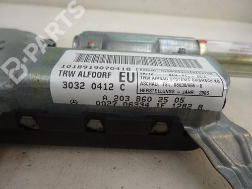 Driver airbag MERCEDES-BENZ C-CLASS (W203) C 220 CDI (203.006, 203.008) | BP10771331C9 