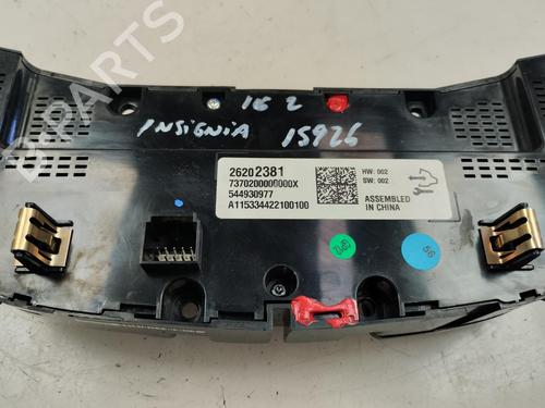 Climate control OPEL INSIGNIA A (G09) 1.6 CDTi (68) | BP17547244I5 