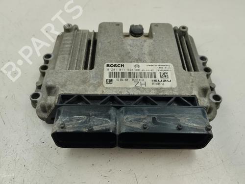 Used Engine control unit (ECU) OPEL ASTRA H (A04) 1.7 CDTI (L48) (100 hp) 17670987