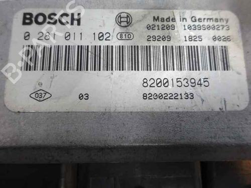 Centralita motor RENAULT SCÉNIC I MPV (JA0/1_, FA0_) 1.9 dCi (JA05, JA1F) (102 hp) 6580733