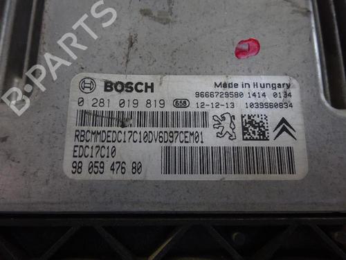 Engine control unit (ECU) CITROËN C3 II (SC_) | BP11106592M57 - Image 3
