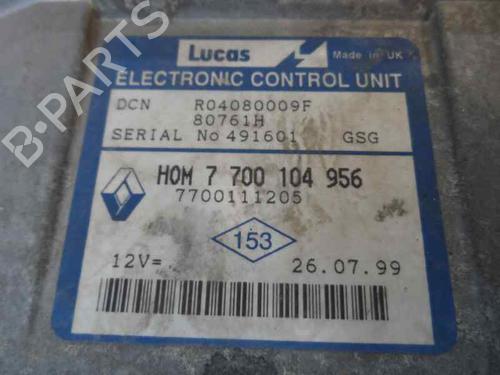 Used Engine control unit (ECU) RENAULT CLIO II (BB_, CB_) [1998-2016]  194629