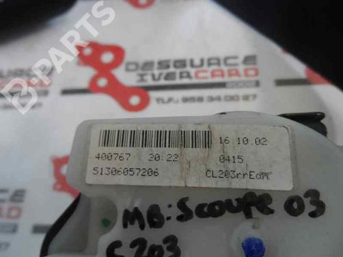 Rear right seatbelt MERCEDES-BENZ C-CLASS Coupe (CL203) C 220 CDI (203.706) | BP6657672I28 