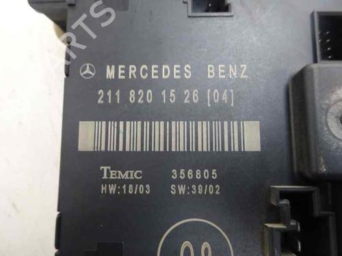 Elektronisk modul MERCEDES-BENZ E-CLASS (W211) E 320 CDI (211.026) (204 hp) 6791136