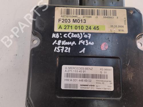 Engine control unit (ECU) MERCEDES-BENZ C-CLASS (W203) C 180 Kompressor (203.046) | BP15940103M57 