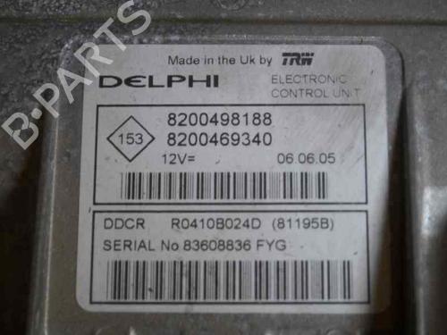 Used Engine control unit (ECU) Engine control unit (ECU) RENAULT MEGANE II (BM0/1_, CM0/1_) 1.5 dCi (BM02, BM13, BM2A, CM02, CM13) (101 hp) 198469 198469
