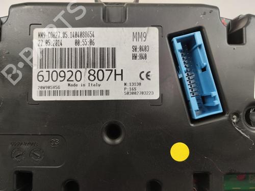 Instrument cluster SEAT IBIZA IV (6J5, 6P1)  | BP17567133C47 