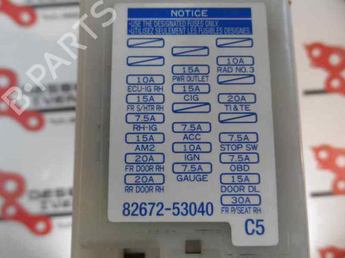 Fuse box LEXUS IS II (_E2_) 220d (ALE20) | BP358141E1 - Image 2