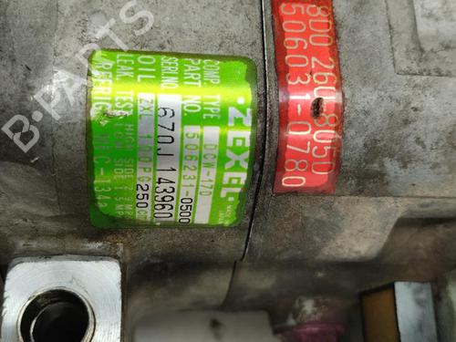 AC compressor AUDI A4 B5 (8D2) 1.8 T | BP12309557M34 