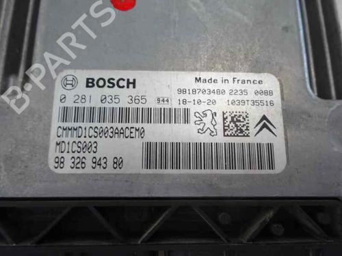 Engine control unit (ECU) CITROËN C-ELYSEE (DD_) | BP10159419M57 - Image 2