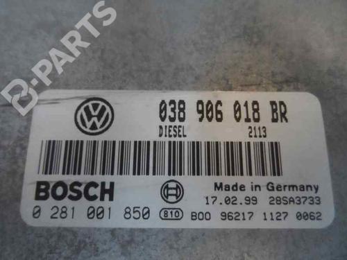 Engine control unit (ECU) SKODA OCTAVIA I (1U2) 1.9 TDI | BP247755M57 