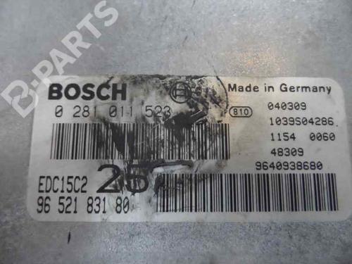 Engine control unit (ECU) CITROËN XSARA (N1) 2.0 HDi 90 | BP199612M57 