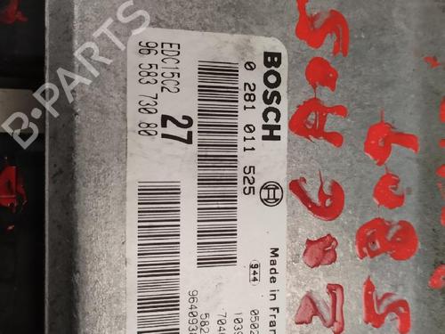 Used Engine control unit (ECU) PEUGEOT 206 Hatchback (2A/C) 2.0 HDI 90 (90 hp) 16418945