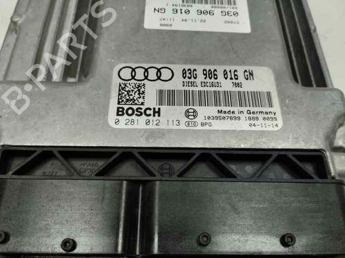 Engine control unit (ECU) AUDI A4 B7 (8EC) 2.0 TDI 16V | BP22717093M57
